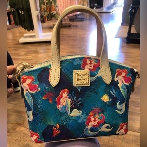 SUPER Rare Disney Parks 2023 The Little Mermaid Ariel Satchel Dooney and Bourke
